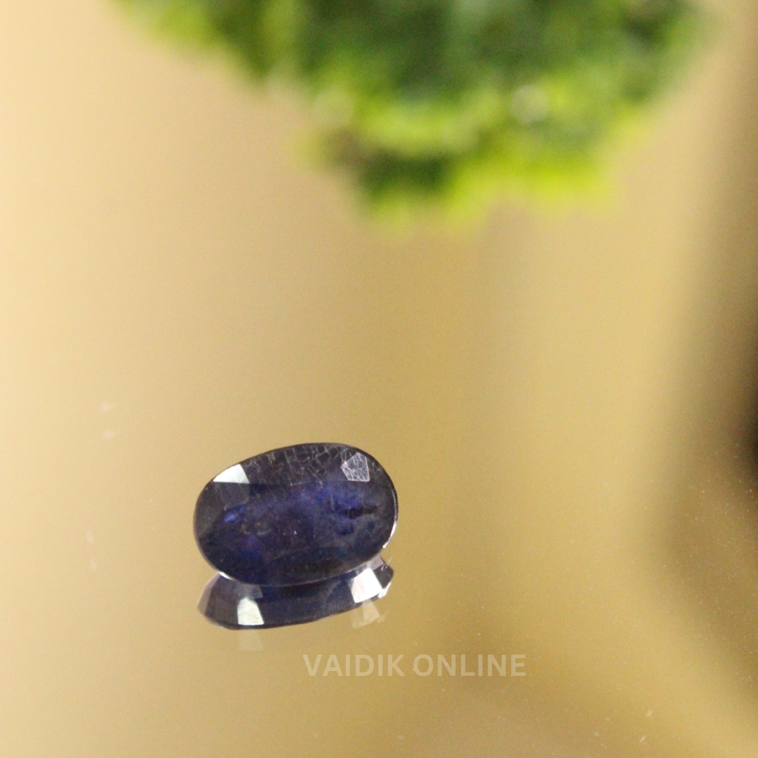 Blue Sapphire 5.8 carats | Neelam Stone | Vaidik Online